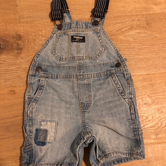 boy overall shorts